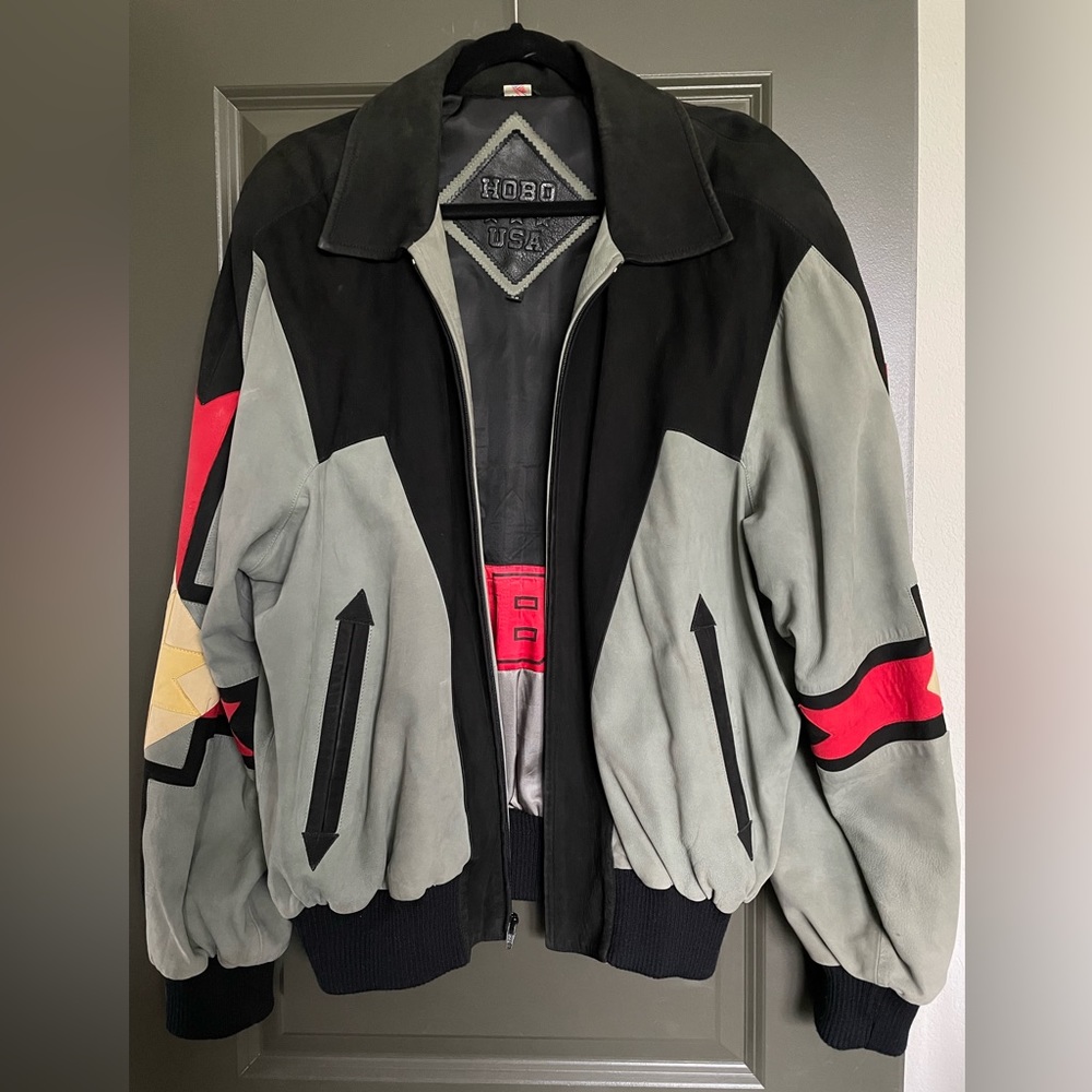 Vintage North Beach Men’s Leather Jacket